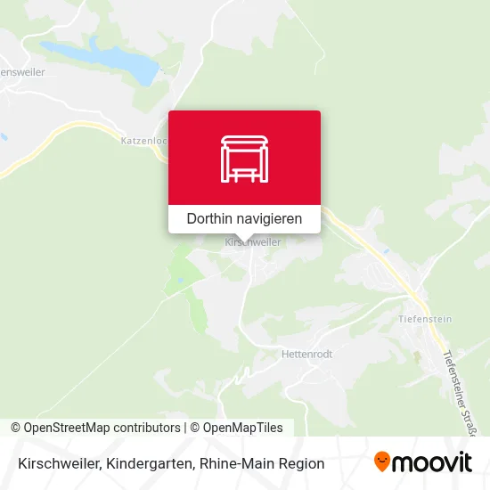 Kirschweiler, Kindergarten Karte