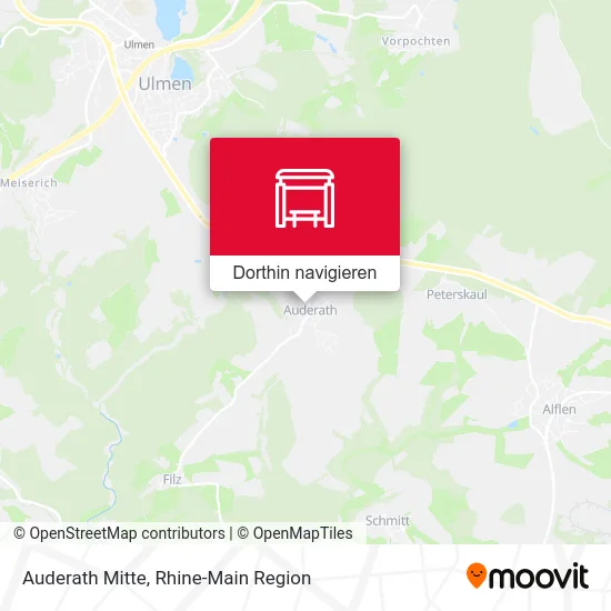 Auderath Mitte Karte