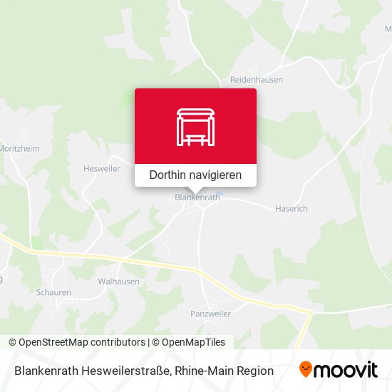 Blankenrath Hesweilerstraße Karte