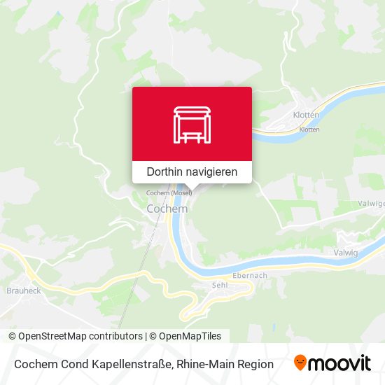 Cochem Cond Kapellenstraße Karte