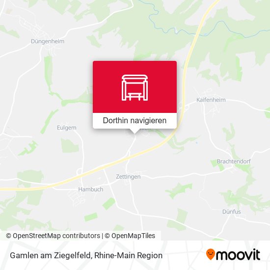 Gamlen am Ziegelfeld Karte