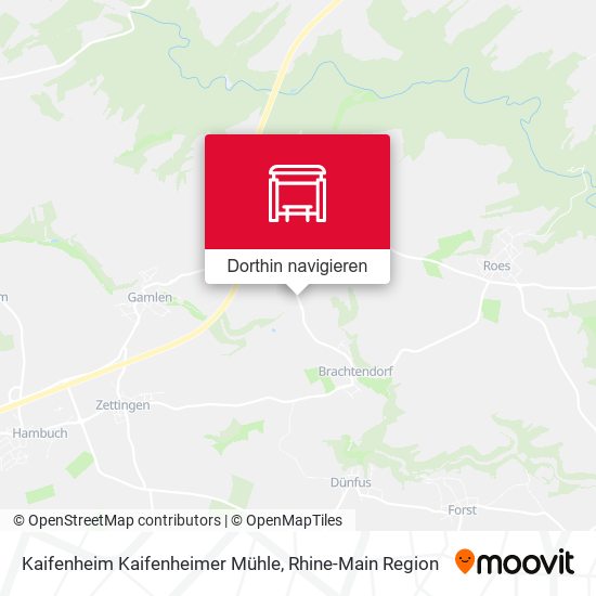 Kaifenheim Kaifenheimer Mühle Karte