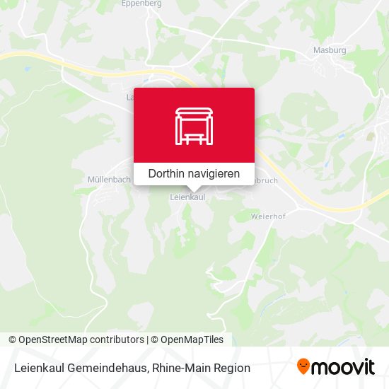 Leienkaul Gemeindehaus Karte