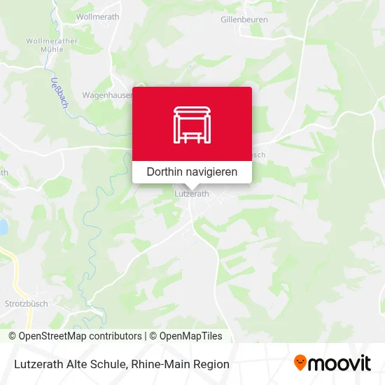 Lutzerath Alte Schule Karte