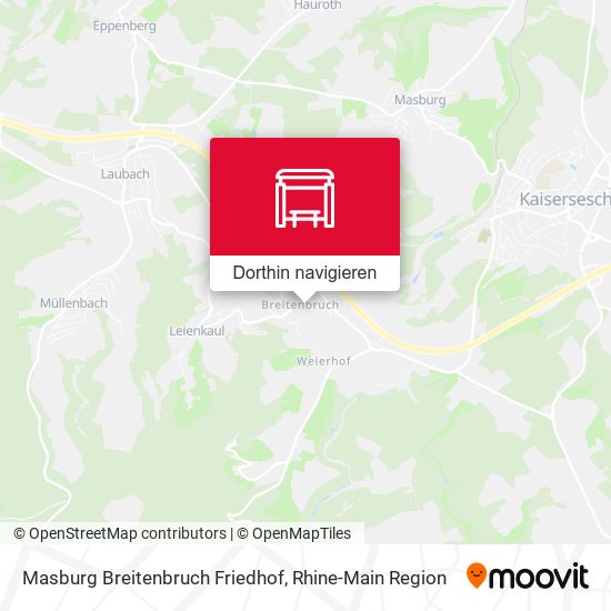 Masburg Breitenbruch Friedhof Karte