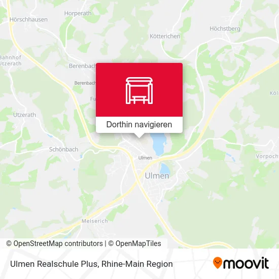 Ulmen Realschule Plus Karte