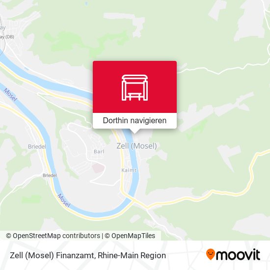 Zell (Mosel) Finanzamt Karte