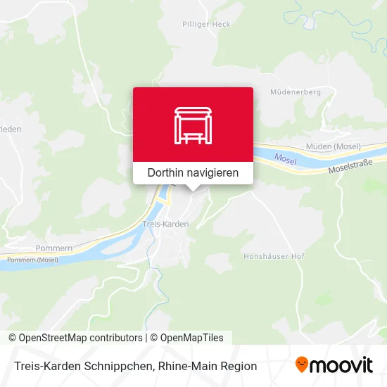 Treis-Karden Schnippchen Karte