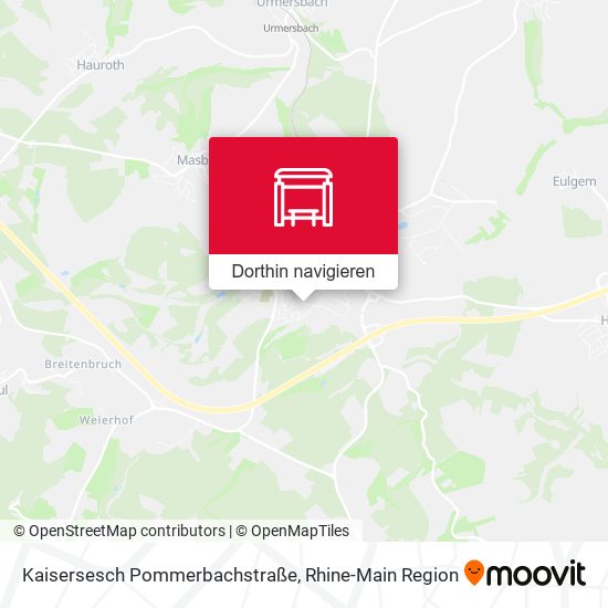 Kaisersesch Pommerbachstraße Karte