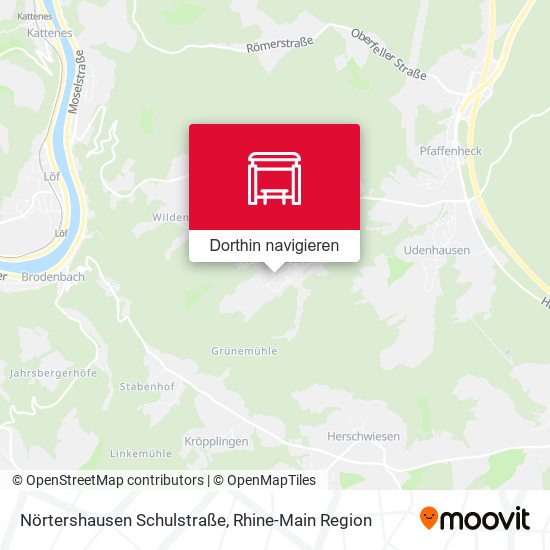 Nörtershausen Schulstraße Karte
