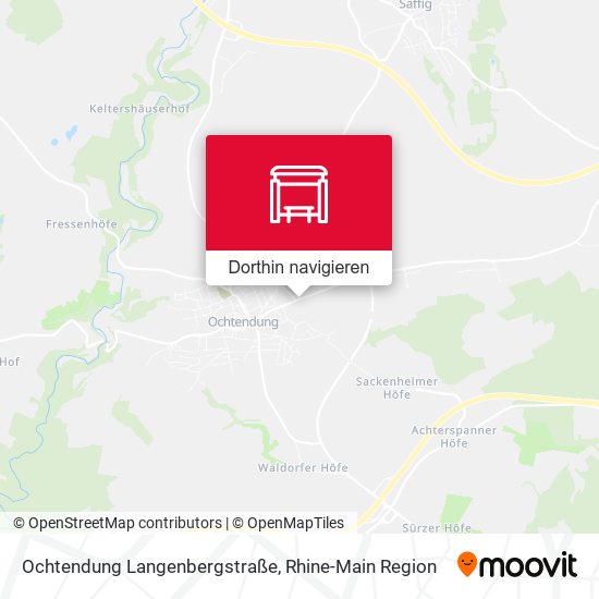 Ochtendung Langenbergstraße Karte