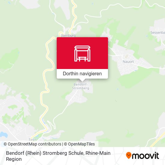 Bendorf (Rhein) Stromberg Schule Karte