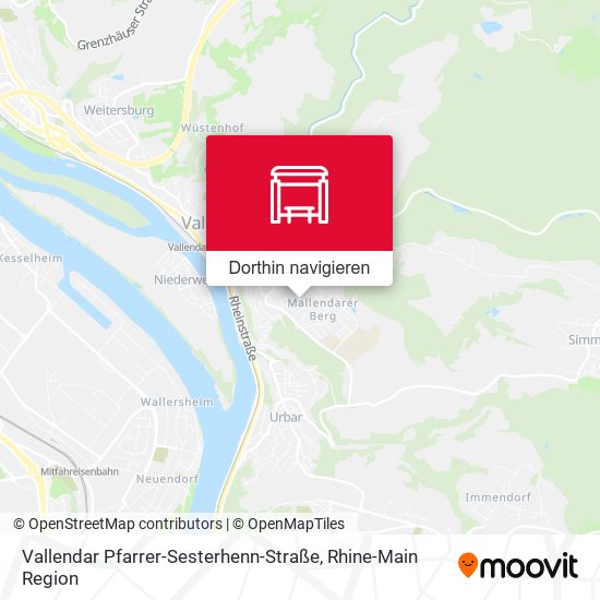 Vallendar Pfarrer-Sesterhenn-Straße Karte