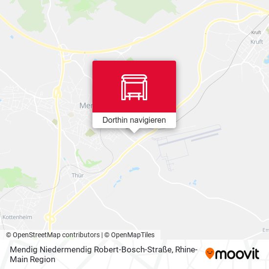 Mendig Niedermendig Robert-Bosch-Straße Karte