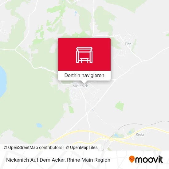 Nickenich Auf Dem Acker Karte