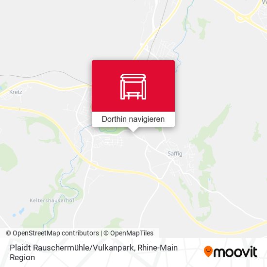 Plaidt Rauschermühle / Vulkanpark Karte