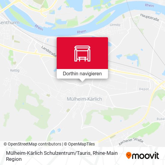 Mülheim-Kärlich Schulzentrum / Tauris Karte