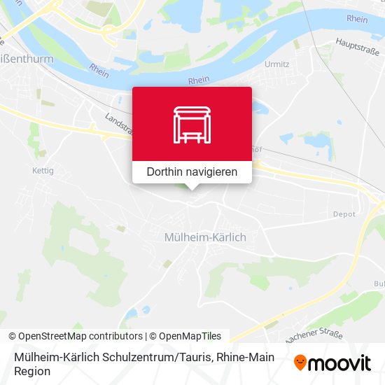 Mülheim-Kärlich Schulzentrum / Tauris Karte