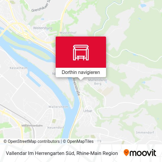 Vallendar Im Herrengarten Süd Karte