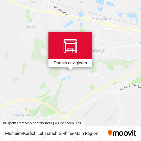 Mülheim-Kärlich Lukasmühle Karte