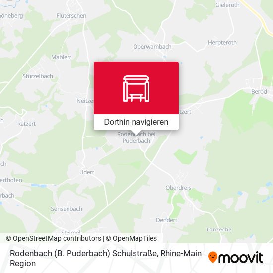 Rodenbach (B. Puderbach) Schulstraße Karte