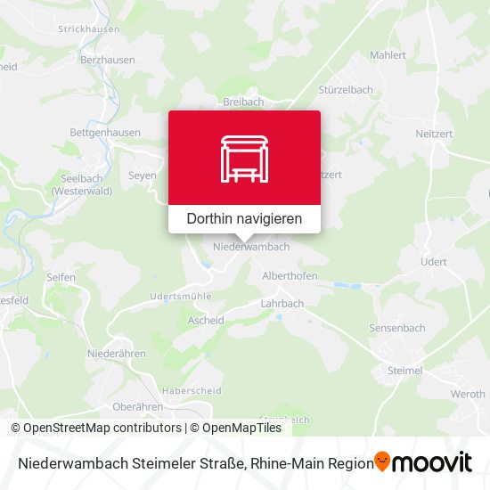 Niederwambach Steimeler Straße Karte