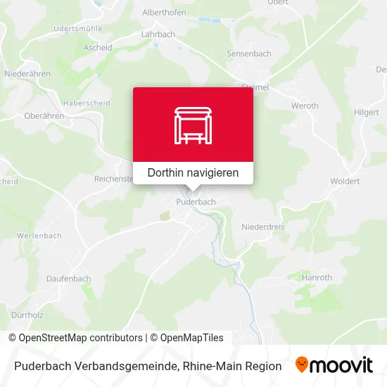 Puderbach Verbandsgemeinde Karte
