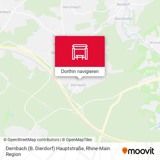 Dernbach (B. Dierdorf) Hauptstraße Karte
