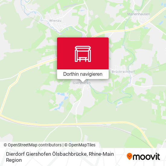 Dierdorf Giershofen Ölsbachbrücke Karte