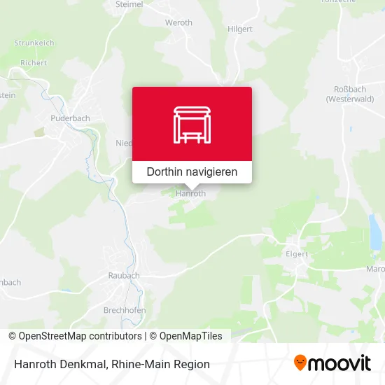 Hanroth Denkmal Karte