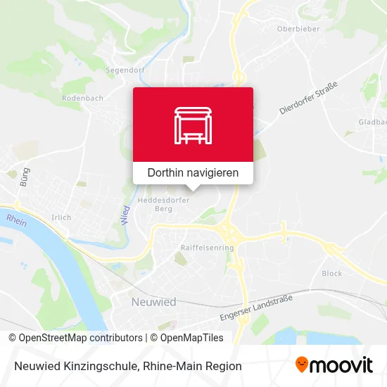 Neuwied Kinzingschule Karte