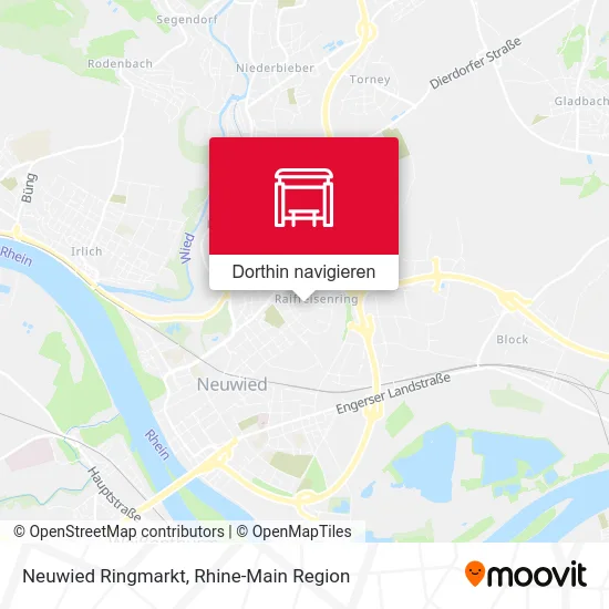 Neuwied Ringmarkt Karte
