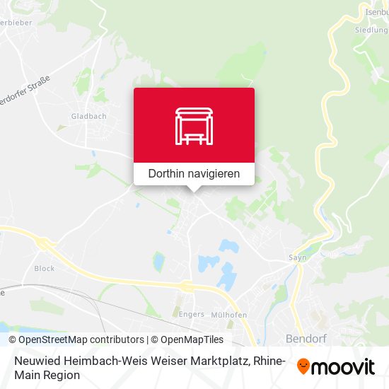 Neuwied Heimbach-Weis Weiser Marktplatz Karte