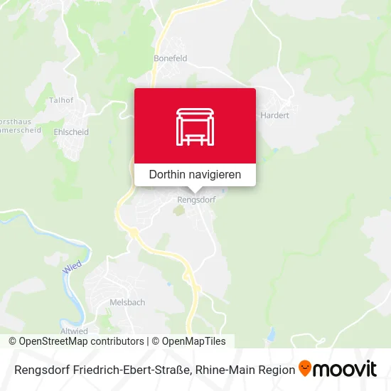 Rengsdorf Friedrich-Ebert-Straße Karte