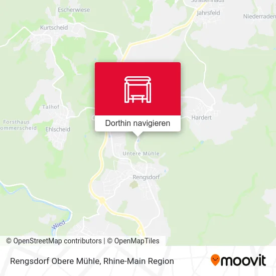 Rengsdorf Obere Mühle Karte