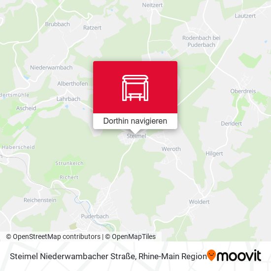 Steimel Niederwambacher Straße Karte