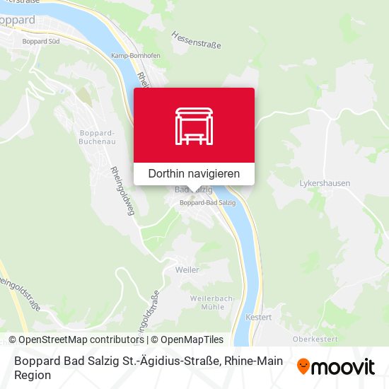 Boppard Bad Salzig St.-Ägidius-Straße Karte