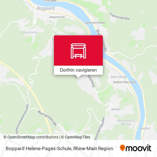 Boppard Helene-Pagés-Schule Karte