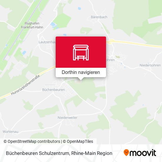 Büchenbeuren Schulzentrum Karte
