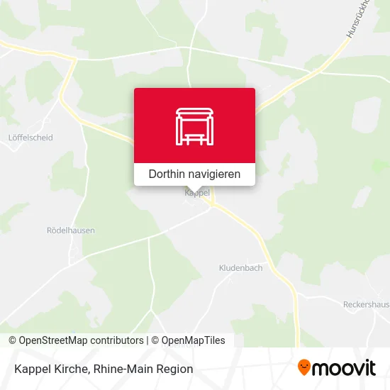 Kappel Kirche Karte