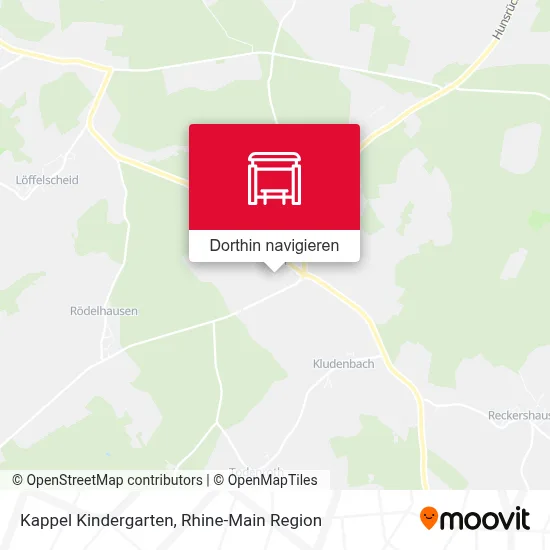 Kappel Kindergarten Karte