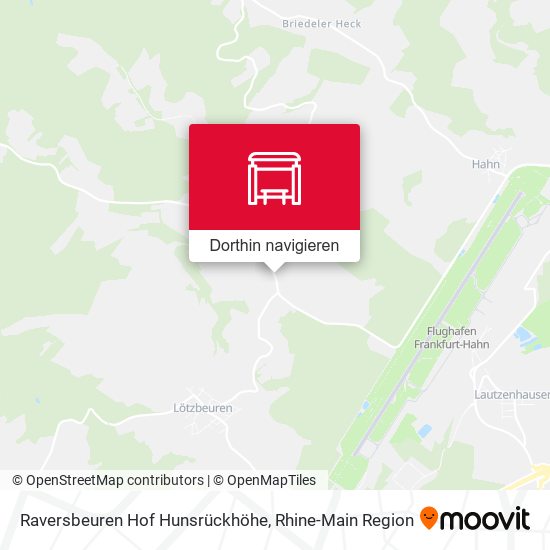 Raversbeuren Hof Hunsrückhöhe Karte