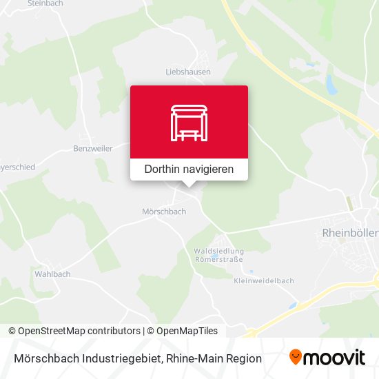 Mörschbach Industriegebiet Karte
