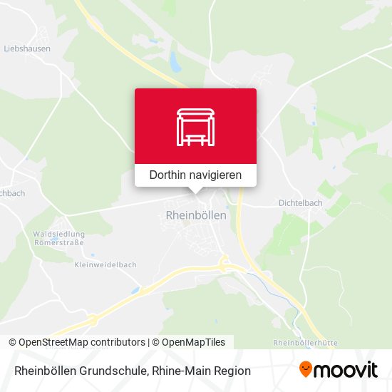 Rheinböllen Grundschule Karte