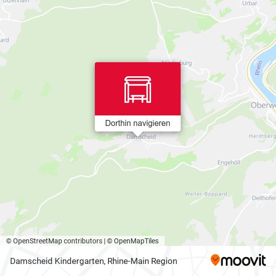 Damscheid Kindergarten Karte