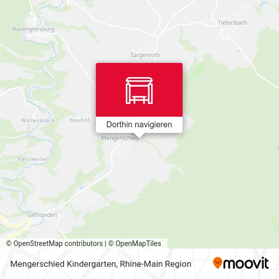 Mengerschied Kindergarten Karte