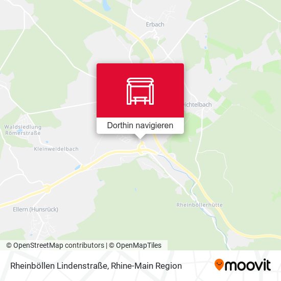 Rheinböllen Lindenstraße Karte