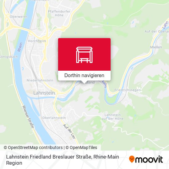 Lahnstein Friedland Breslauer Straße Karte