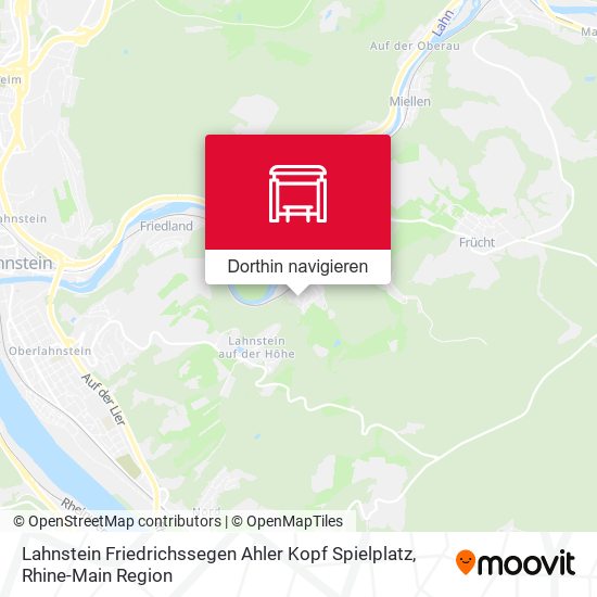 Lahnstein Friedrichssegen Ahler Kopf Spielplatz Karte