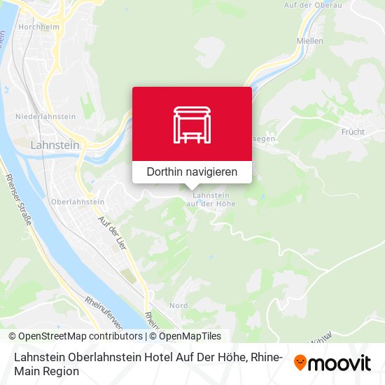 Lahnstein Oberlahnstein Hotel Auf Der Höhe Karte
